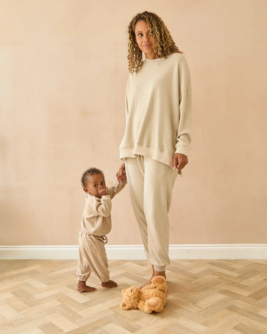 Rachel Sweatshirt | Beige | Chalk