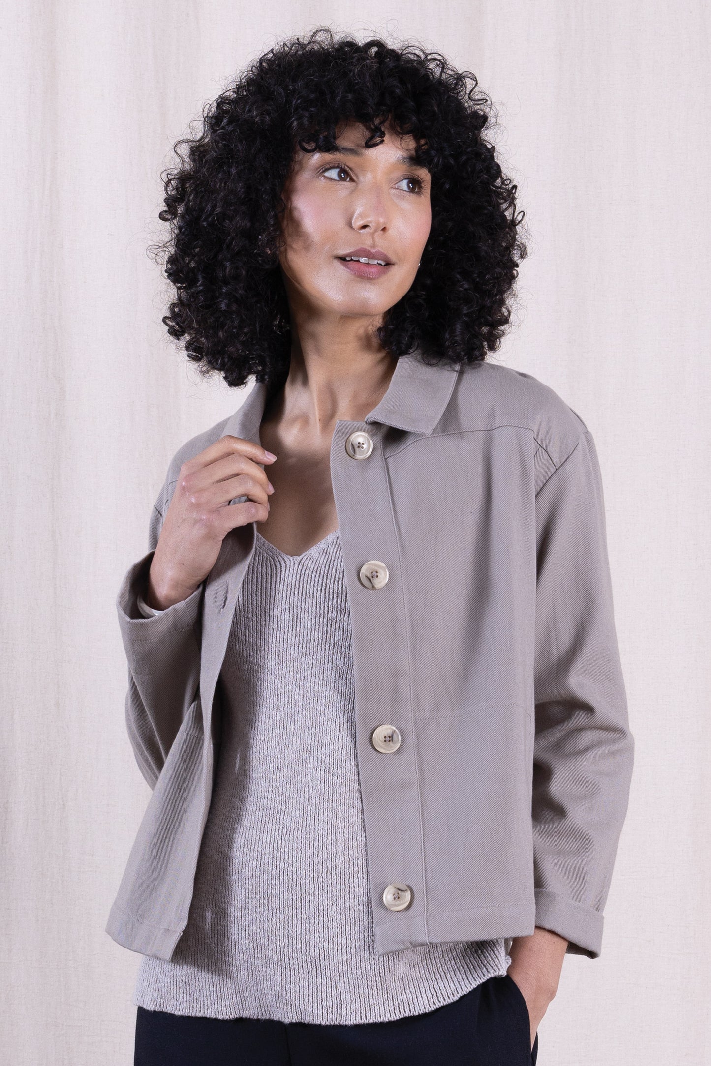 Agate Cotton Drill Jacket | Nomads CD6030AGT