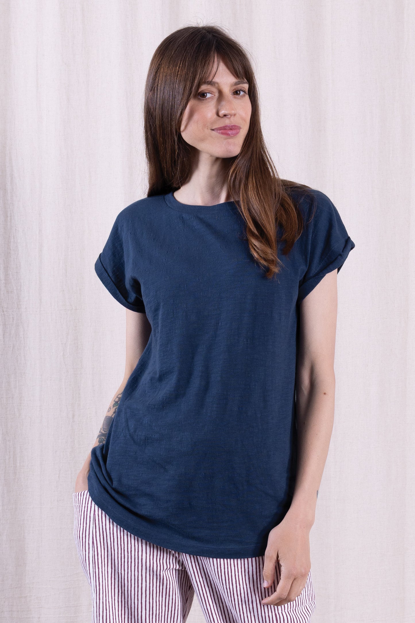 Oxford GOTS Organic Cotton T Shirt | Nomads OC4124OXF