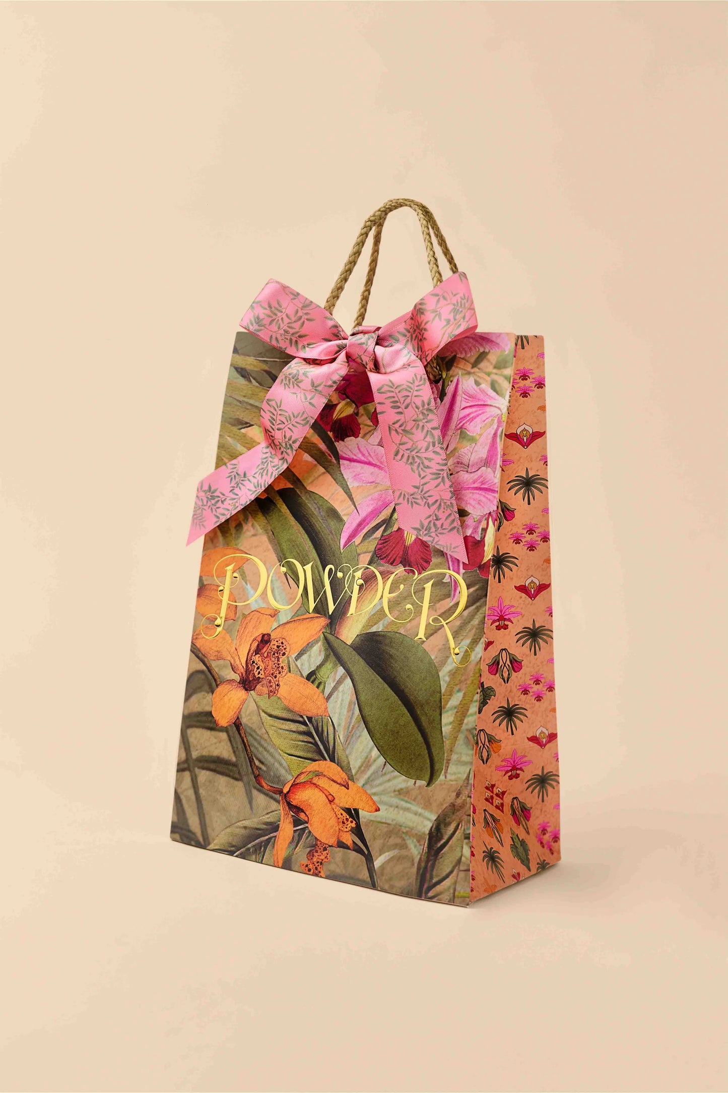 Wild Flower Ice Blue Woven Scarf | Powder