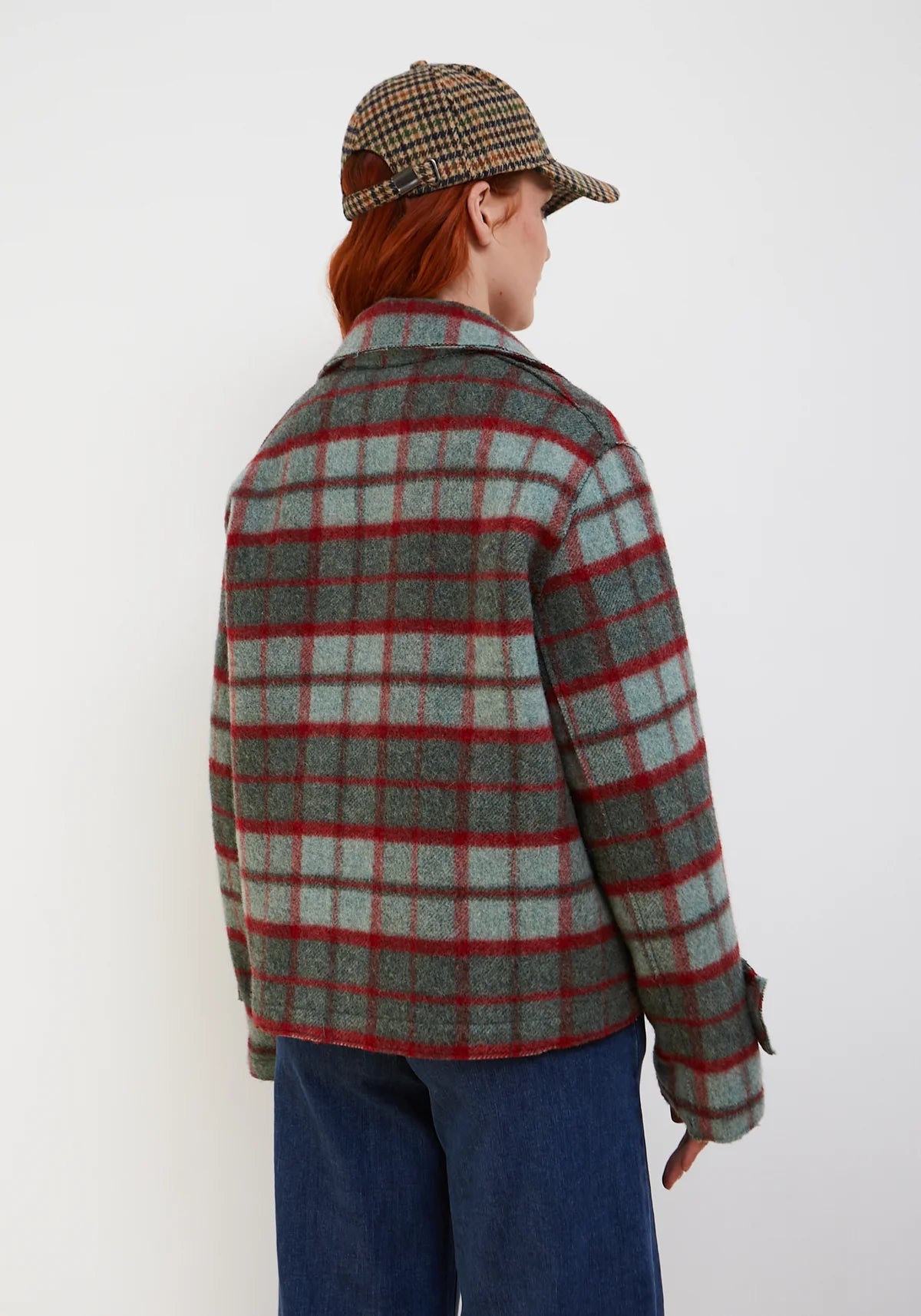 Dr.Bloom Chaqueta Tile Check Jacket | Green