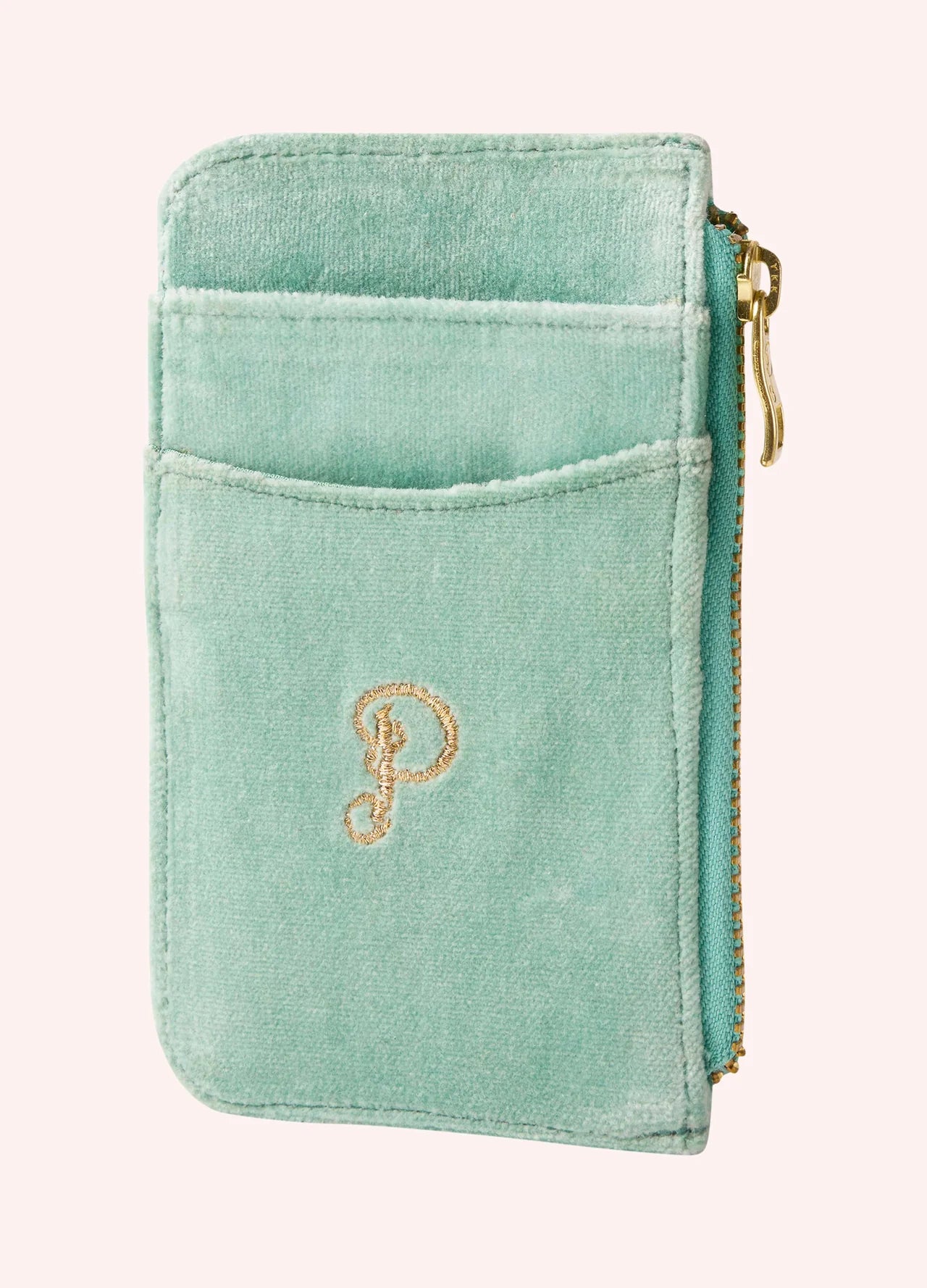 Velvet Card Holder - Sparking Seahorse