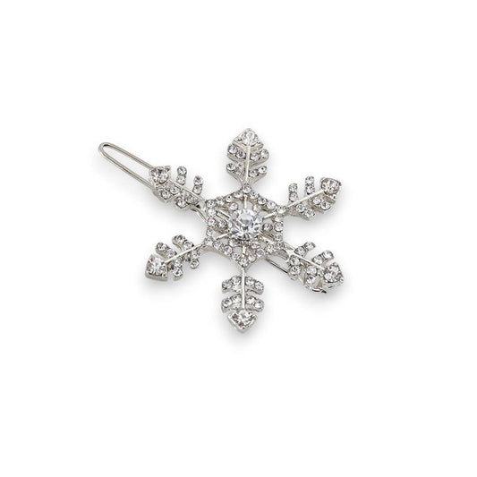 Snowflake Silver Hair Clip | Last True Angel