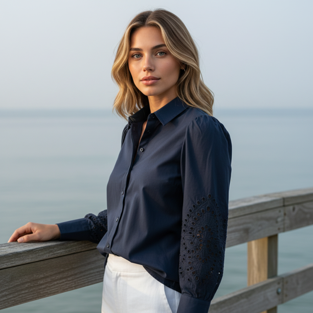 Midnight Cut the Work Shirt | Foil FO8052