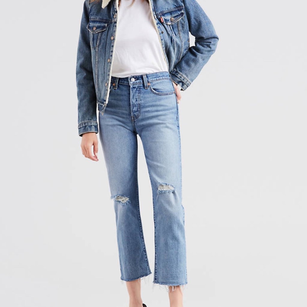 Levi's Wedgie Straight Jeans - In Two 