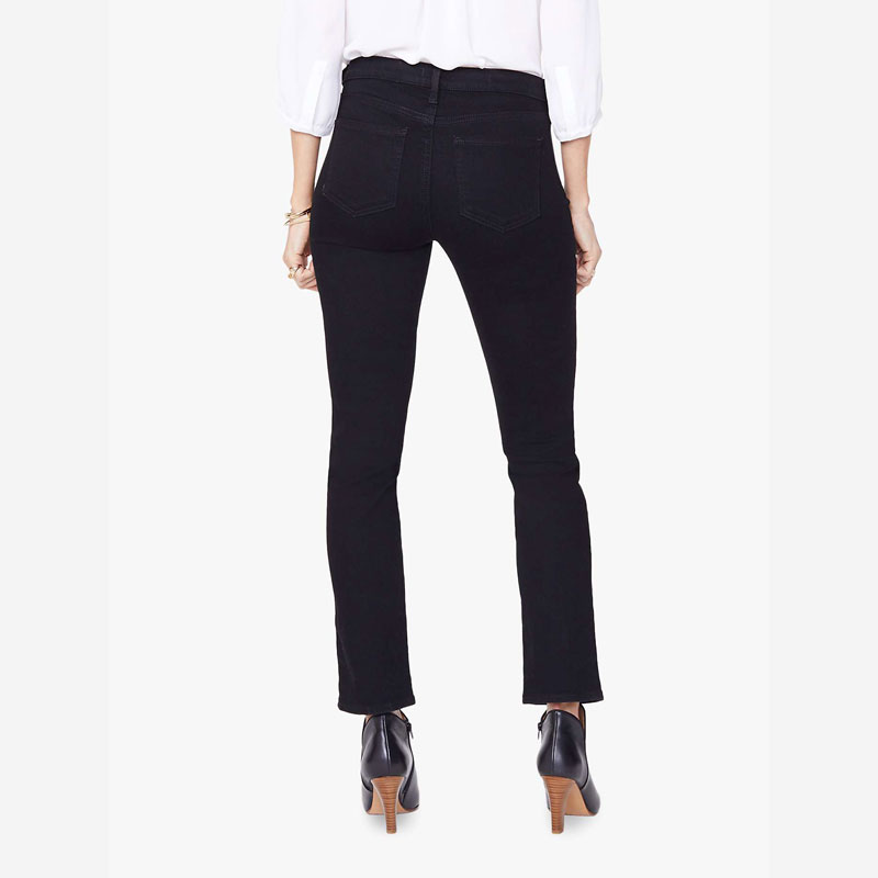 NYDJ Sheri Slim Leg Jeans Black MBDMSS2336 - Karabo Clothing